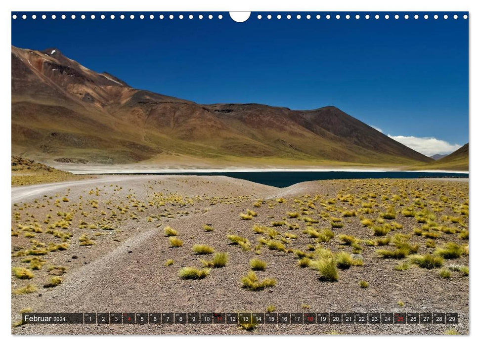 Atacama Wüste - Landschaften der Extreme (CALVENDO Wandkalender 2024)