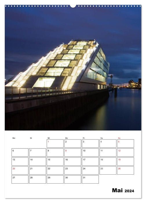 Schönes Hamburg (CALVENDO Premium Wandkalender 2024)