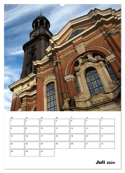 Schönes Hamburg (CALVENDO Premium Wandkalender 2024)