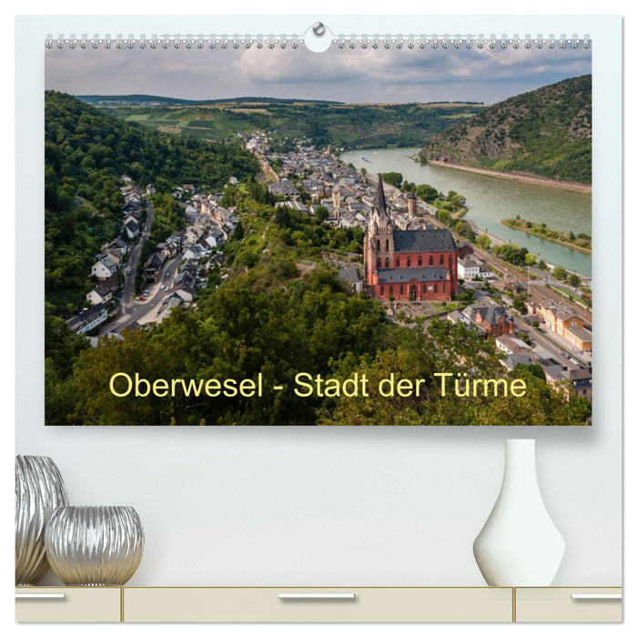 Oberwesel - City of Towers (CALVENDO Premium Wall Calendar 2024) 