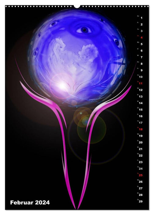 Licht und Energie (CALVENDO Premium Wandkalender 2024)