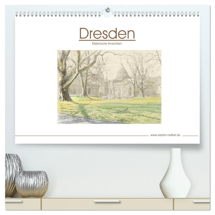 Dresden - Picturesque Views (CALVENDO Premium Wall Calendar 2024) 