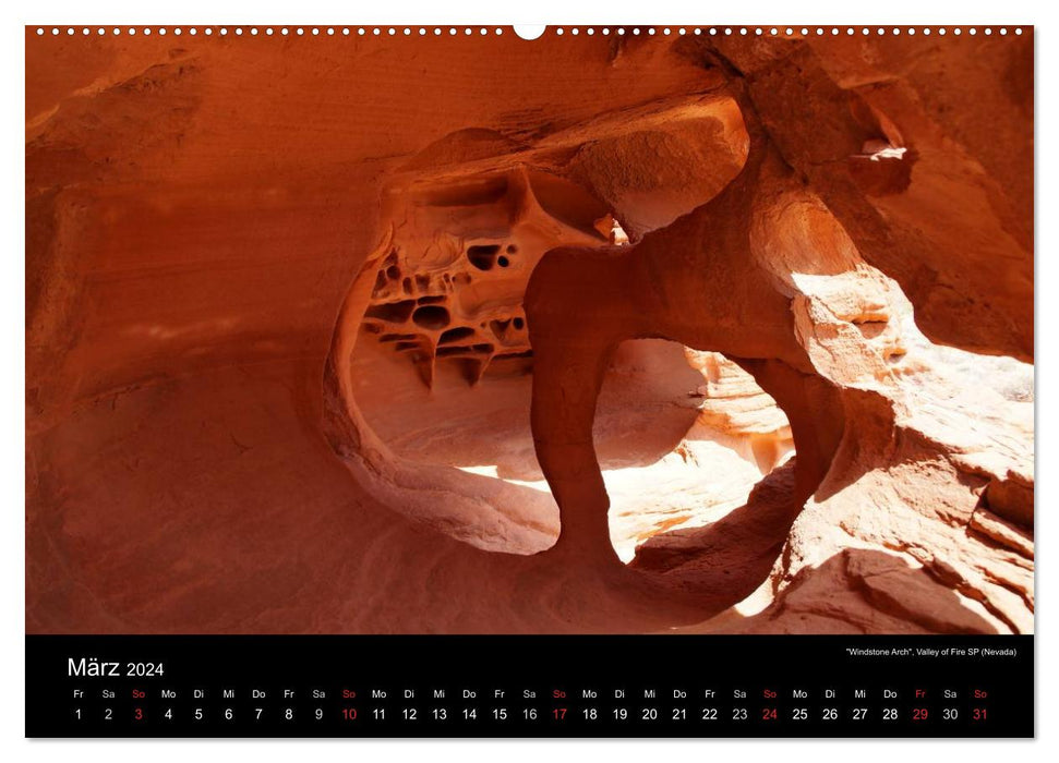 USA Highlights 2024 (CALVENDO Premium Wandkalender 2024)