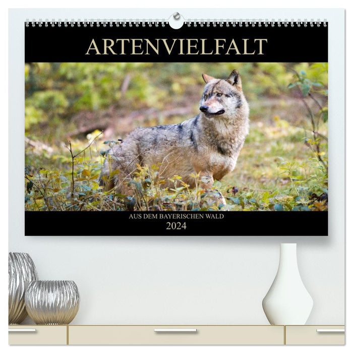 SPECIES DIVERSITY from the Bavarian Forest (CALVENDO Premium Wall Calendar 2024) 