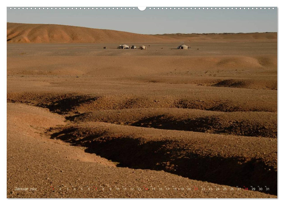 Gobi Desert (CALVENDO Premium Wall Calendar 2024) 