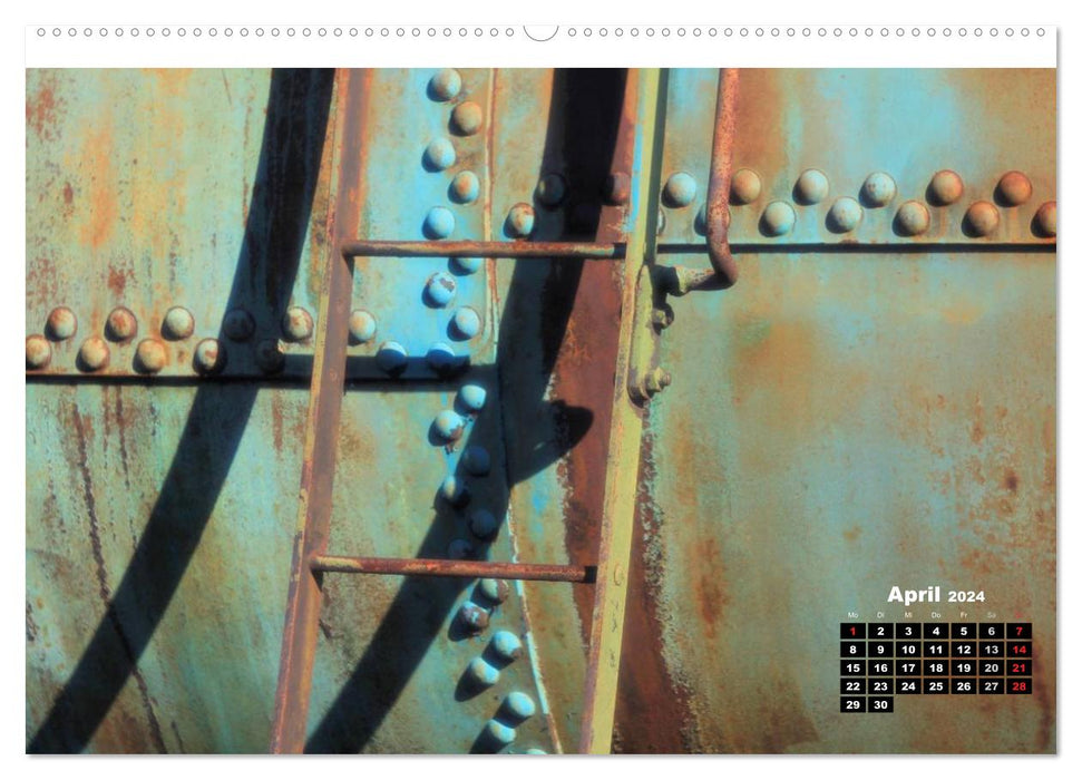 Scrap and rust (CALVENDO wall calendar 2024) 