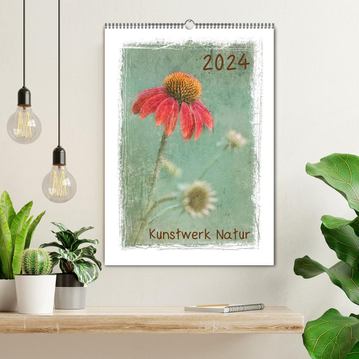 Artwork Nature (CALVENDO Wall Calendar 2024) 