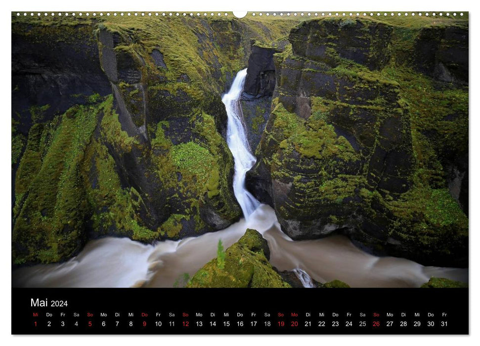 Iceland Adventure 2024 (CALVENDO Premium Wall Calendar 2024) 