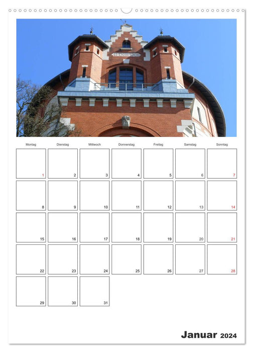 Braunschweig views and perspectives (CALVENDO wall calendar 2024) 