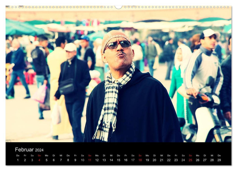 Marrakech - Pearl of the South 2024 (CALVENDO Premium Wall Calendar 2024) 