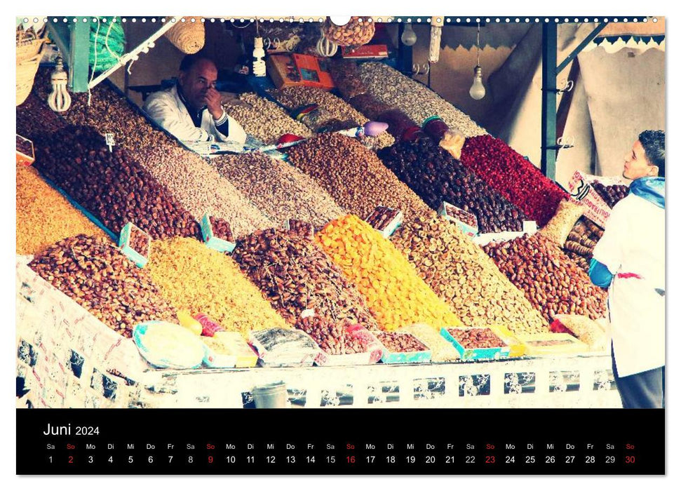 Marrakech - Perle des Südens 2024 (CALVENDO Premium Wandkalender 2024)