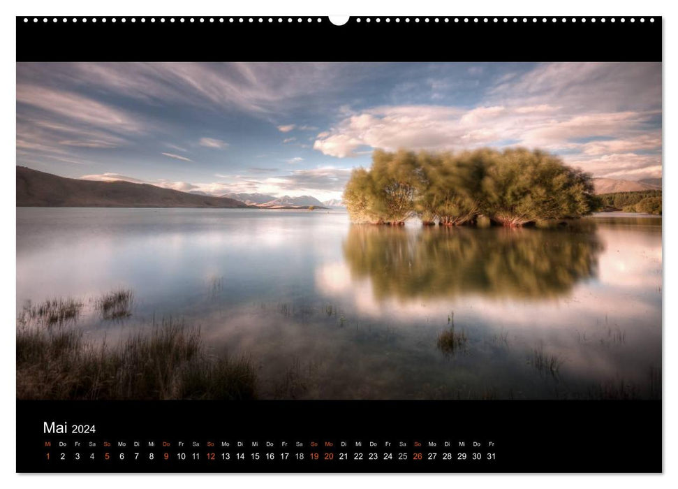 Neuseelands Landschaften (CALVENDO Premium Wandkalender 2024)