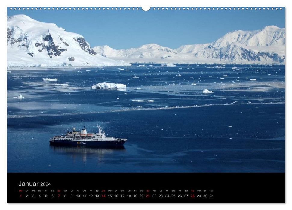 Antarctic impressions (CALVENDO wall calendar 2024) 