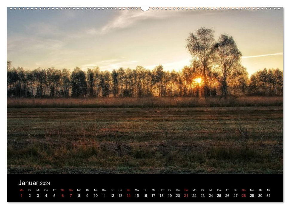 Bi üs im kläna Ländle - Vorarlberg 2024 (CALVENDO wall calendar 2024) 