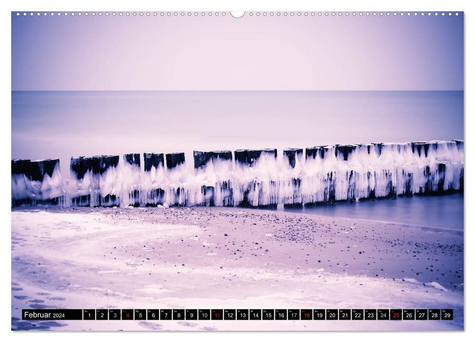 Vacation in Warnemünde (CALVENDO Premium Wall Calendar 2024) 