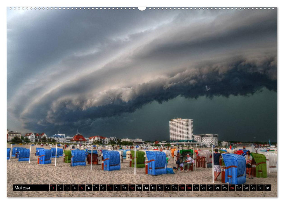 Urlaub in Warnemünde (CALVENDO Premium Wandkalender 2024)