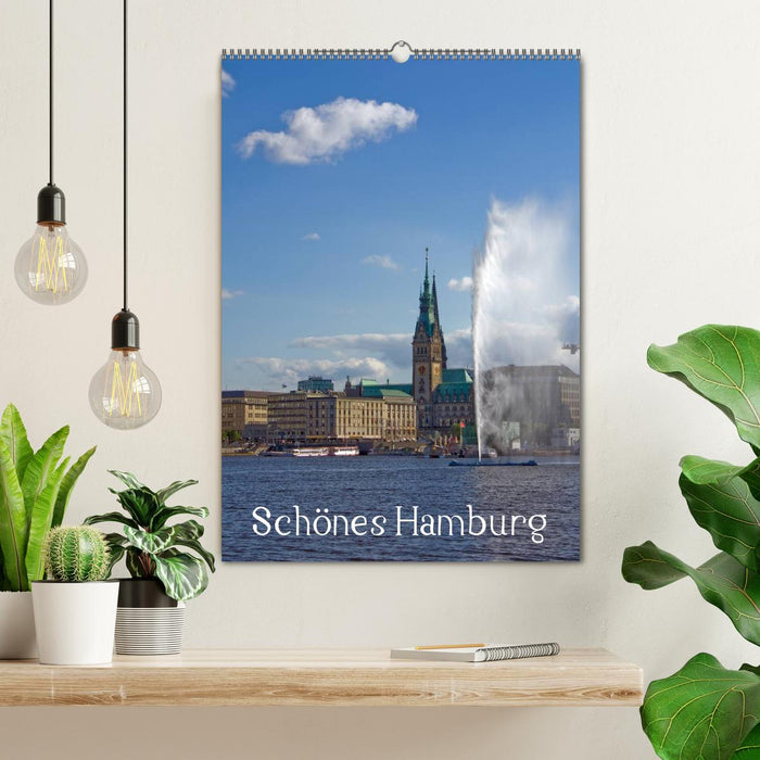 Schönes Hamburg (CALVENDO Wandkalender 2024)
