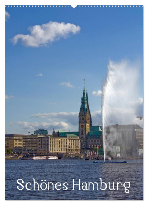 Beautiful Hamburg (CALVENDO wall calendar 2024) 