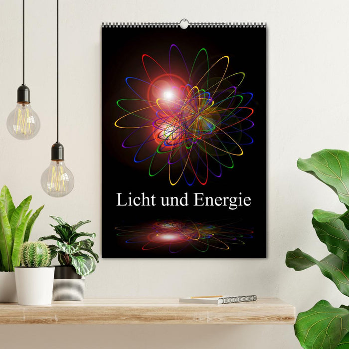 Light and energy (CALVENDO wall calendar 2024) 