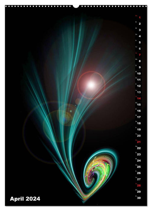 Licht und Energie (CALVENDO Wandkalender 2024)