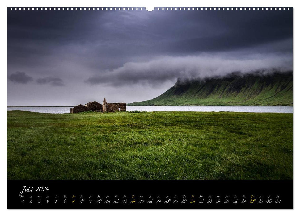 ISLAND - Traumlandschaften (CALVENDO Premium Wandkalender 2024)
