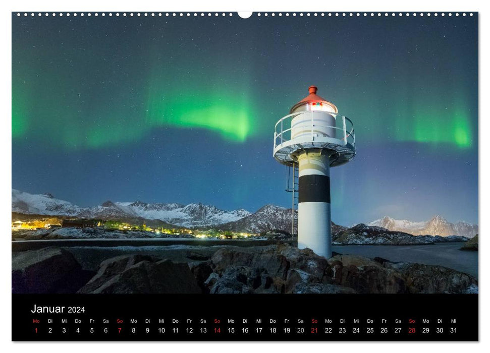Nordnorwegen - Wundervolle Lofoten (CALVENDO Premium Wandkalender 2024)