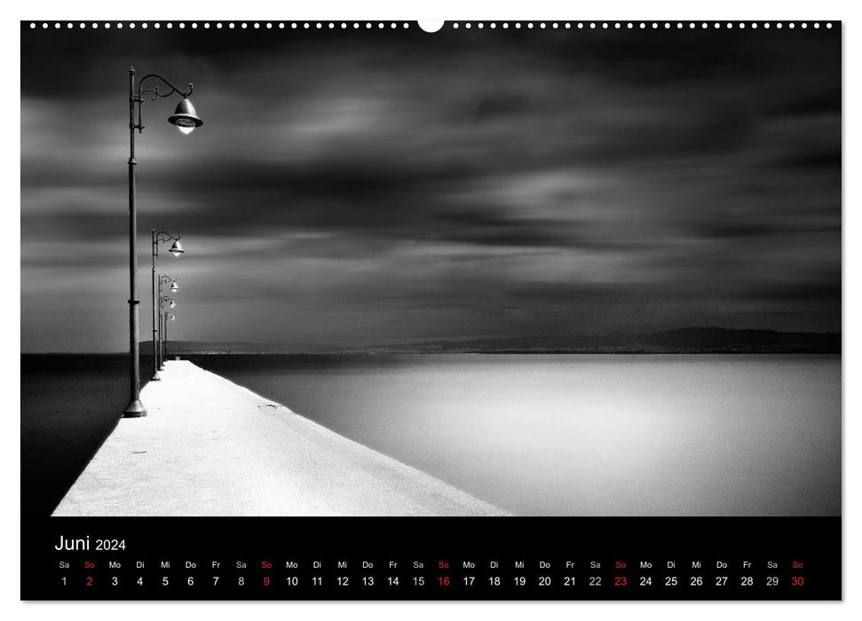 Water Earth and Sky (CALVENDO Premium Wall Calendar 2024) 