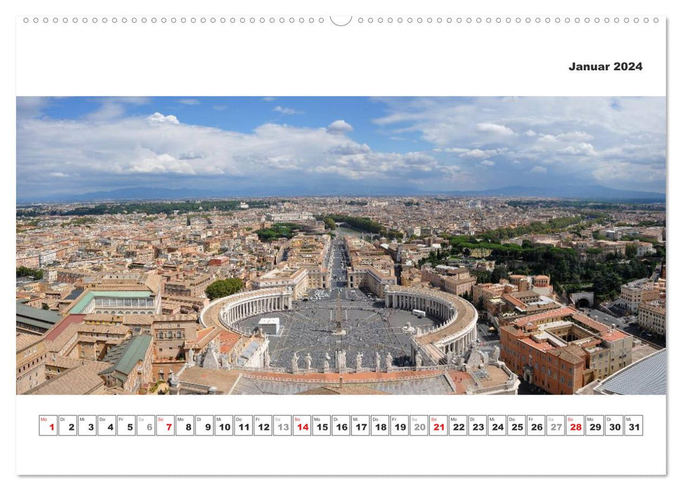 Panorama. XL views from all over the world (CALVENDO wall calendar 2024) 