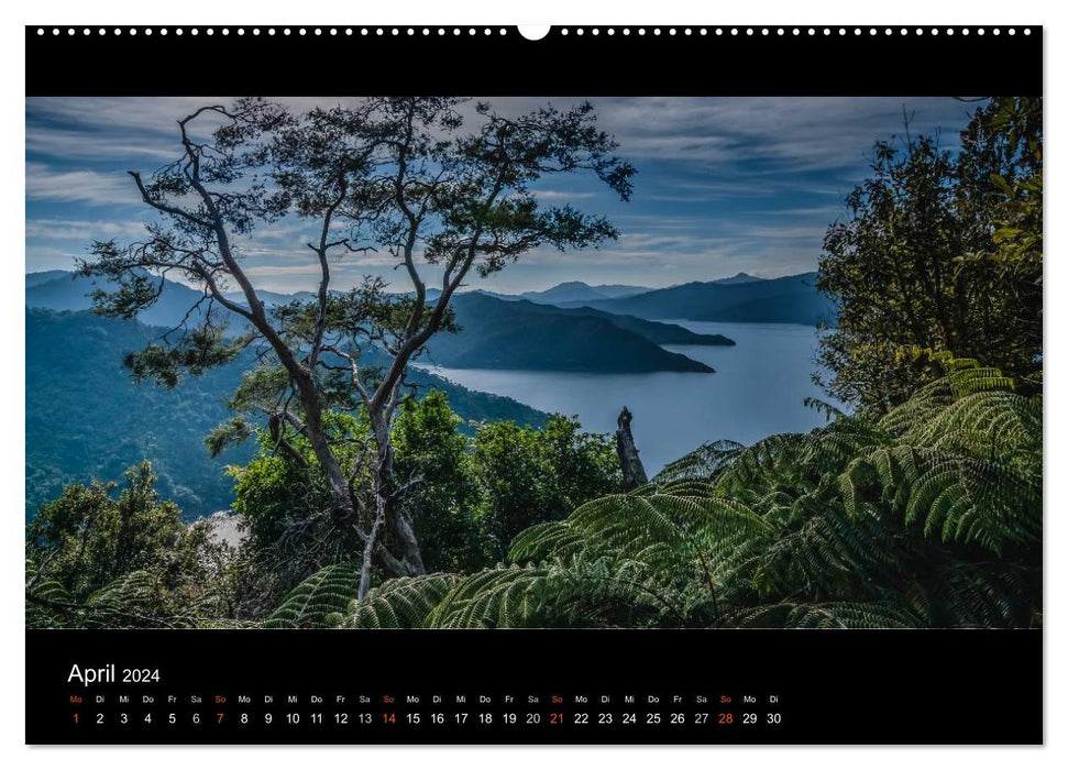 Neuseelands Landschaften (CALVENDO Wandkalender 2024)