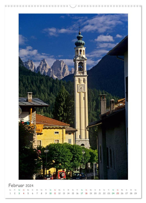 South Tyrol and Dolomites (CALVENDO Premium Wall Calendar 2024) 