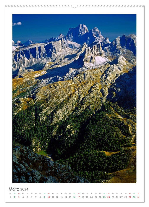 Südtirol und Dolomiten (CALVENDO Premium Wandkalender 2024)