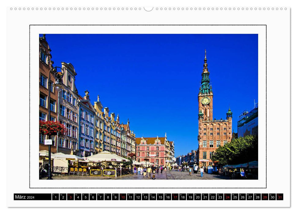 Danzig Gdansk (CALVENDO Premium Wall Calendar 2024) 