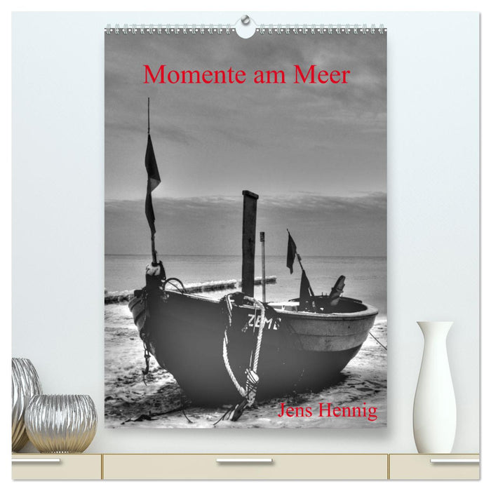 Moments by the sea - Jens Hennig (CALVENDO Premium Wall Calendar 2024) 