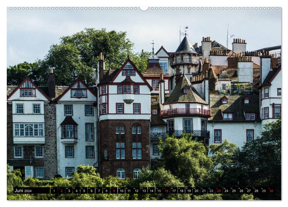 Discover Edinburgh (CALVENDO Premium Wall Calendar 2024) 