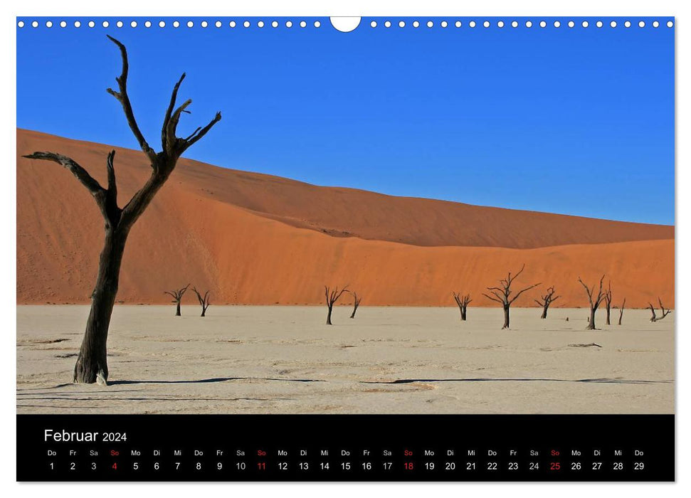 Zauberhaftes Namibia - Natur und Landschaft (CALVENDO Wandkalender 2024)