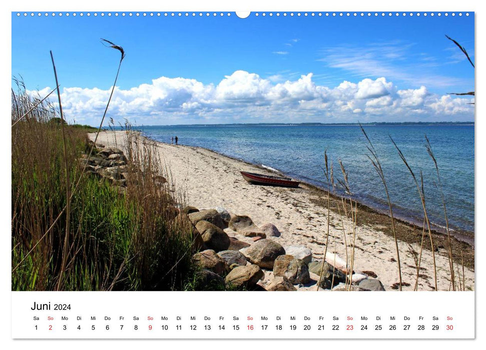 Baltic Sea Coast 2024 (CALVENDO Premium Wall Calendar 2024) 