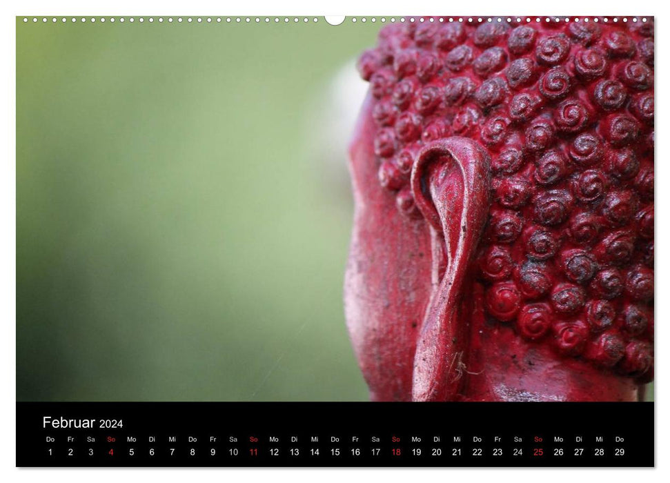 Buddha Beauty is in the eye of the beholder (CALVENDO Premium Wall Calendar 2024) 