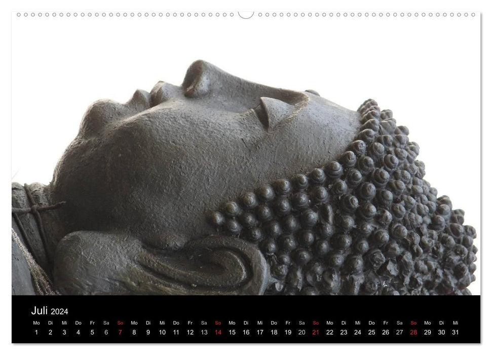 Buddha Die Schönheit liegt im Auge des Betrachters (CALVENDO Premium Wandkalender 2024)