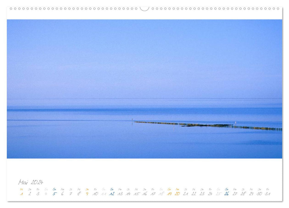 By the Sea (CALVENDO Premium Wall Calendar 2024) 