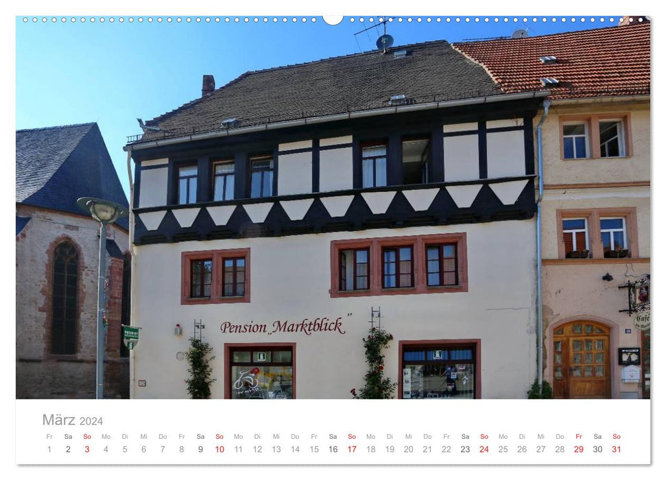 Sangerhausen at the foot of the “Hohen Linde” (CALVENDO Premium Wall Calendar 2024) 