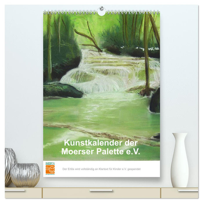 Kunstkalender der Moerser Palette e.V. (CALVENDO Premium Wandkalender 2024)