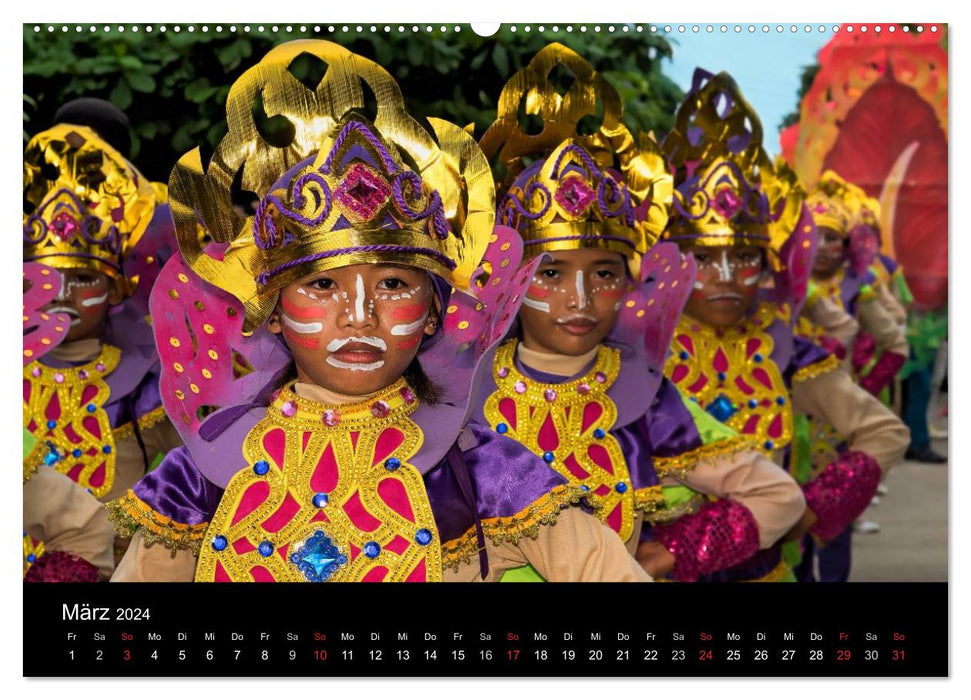 Philippinen - Natur und Fiesta (CALVENDO Premium Wandkalender 2024)