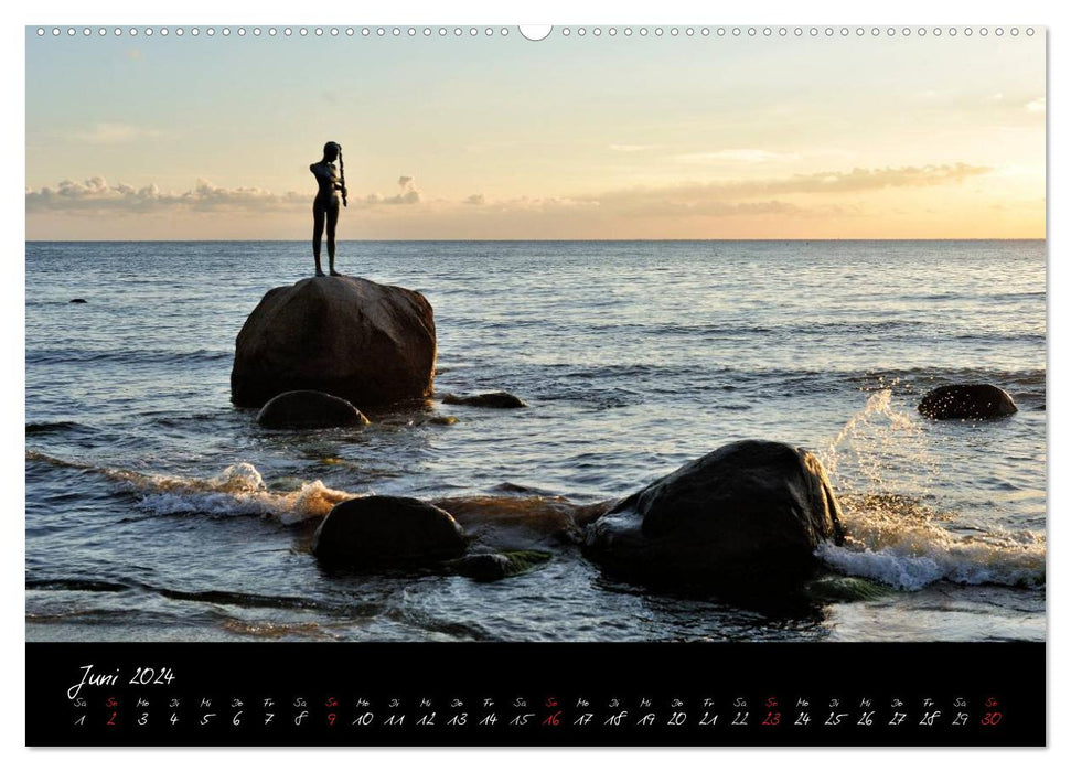 Insel Rügen - Impressionen (CALVENDO Wandkalender 2024)