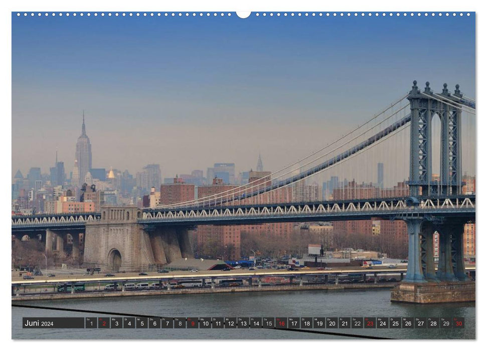 Bridges - works that connect (CALVENDO Premium Wall Calendar 2024) 