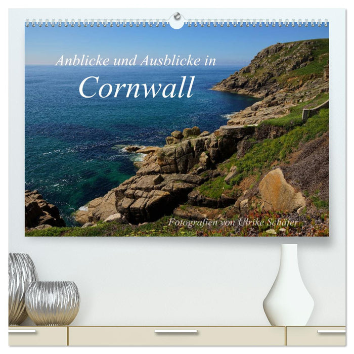 Anblicke und Ausblicke in Cornwall (CALVENDO Premium Wandkalender 2024)