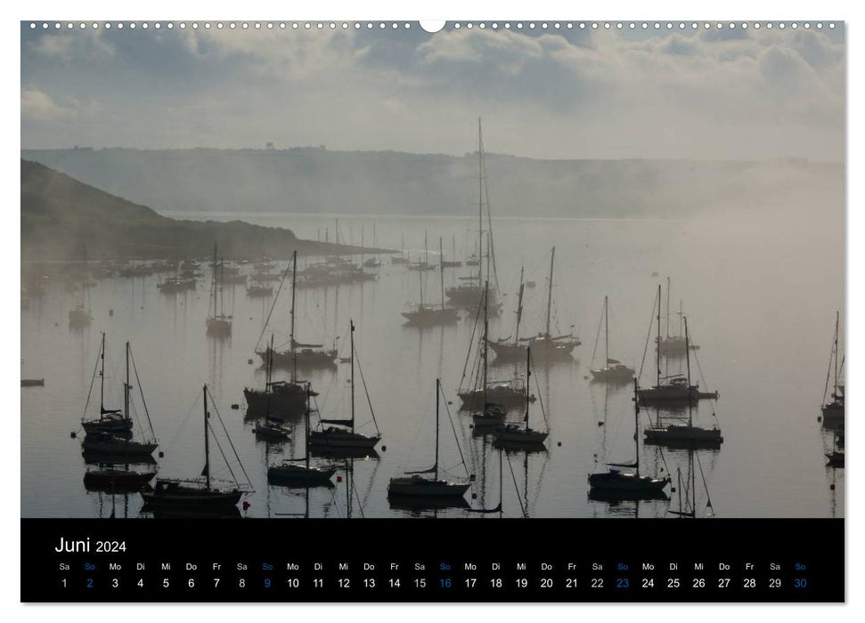 Sights and views in Cornwall (CALVENDO Premium Wall Calendar 2024) 