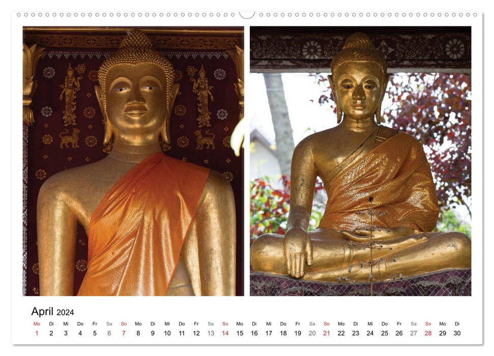 Reisefreu(n)de: Laos (CALVENDO Premium Wandkalender 2024)