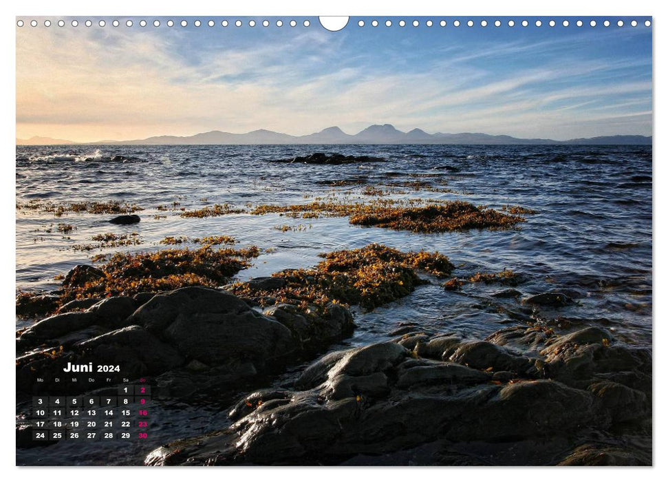 Naturparadies Schottland (CALVENDO Wandkalender 2024)