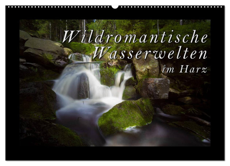 Wildromantische Wasserwelten im Harz (CALVENDO Wandkalender 2024)