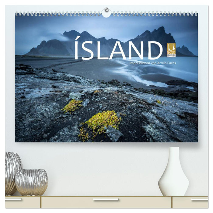Island Impressionen von Armin Fuchs (CALVENDO Premium Wandkalender 2024)